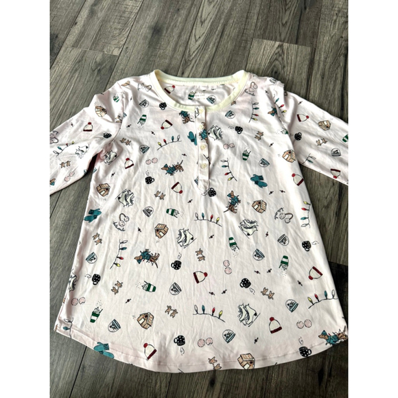 kate spade Other - Kate Spade Henley Pajama Shirt Holiday Daushaunds Print Size Small $99